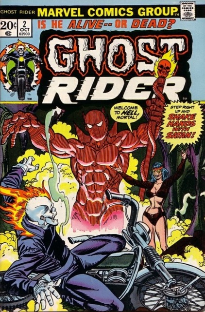 Ghost Rider Vol 3 #2 comic cover