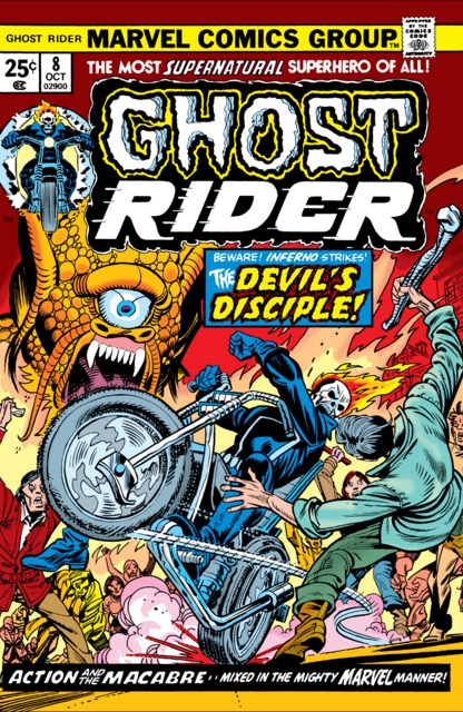 Ghost Rider Vol 3 #8 comic cover