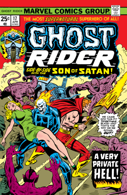 Ghost Rider Vol 3 #17 comic cover