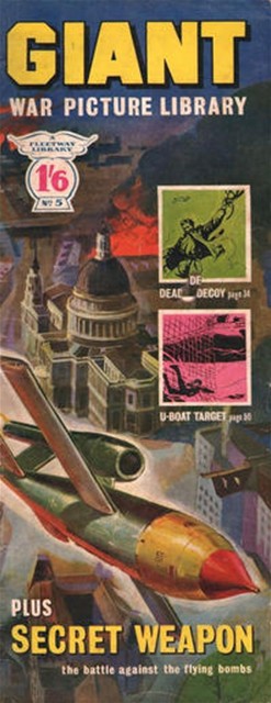 Giant War Picture Library #5 comic cover