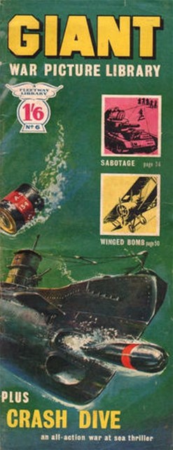Giant War Picture Library #6 comic cover