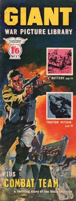Giant War Picture Library #7 comic cover