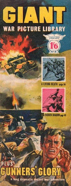 Giant War Picture Library #8 comic cover