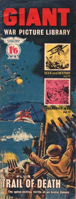 Giant War Picture Library #9 comic cover