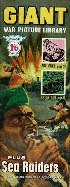 Giant War Picture Library #12 comic cover