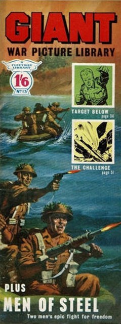 Giant War Picture Library #13 comic cover