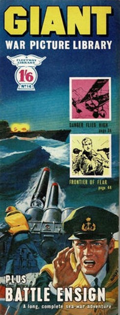 Giant War Picture Library #14 comic cover
