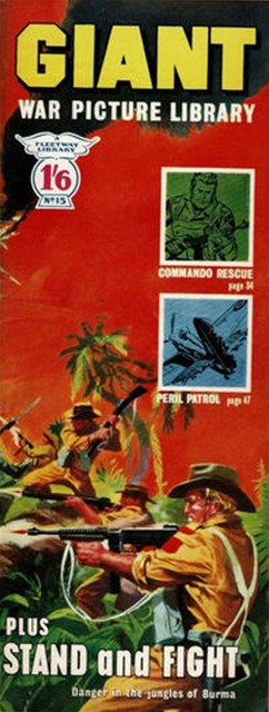 Giant War Picture Library #15 comic cover