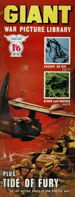 Giant War Picture Library #16 comic cover