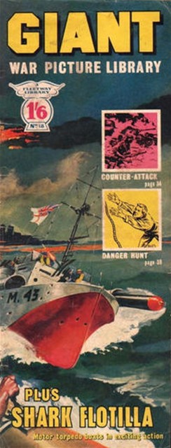 Giant War Picture Library #18 comic cover