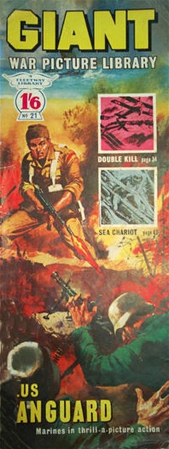 Giant War Picture Library #21 comic cover