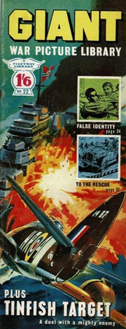 Giant War Picture Library #22 comic cover
