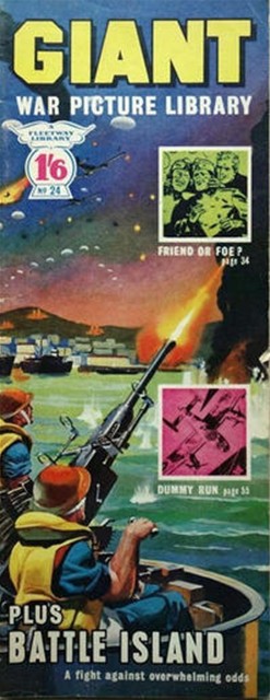 Giant War Picture Library #24 comic cover