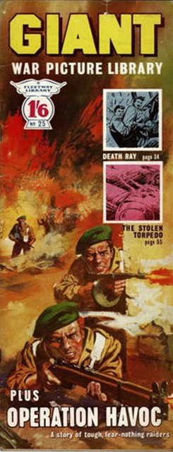 Giant War Picture Library #25 comic cover
