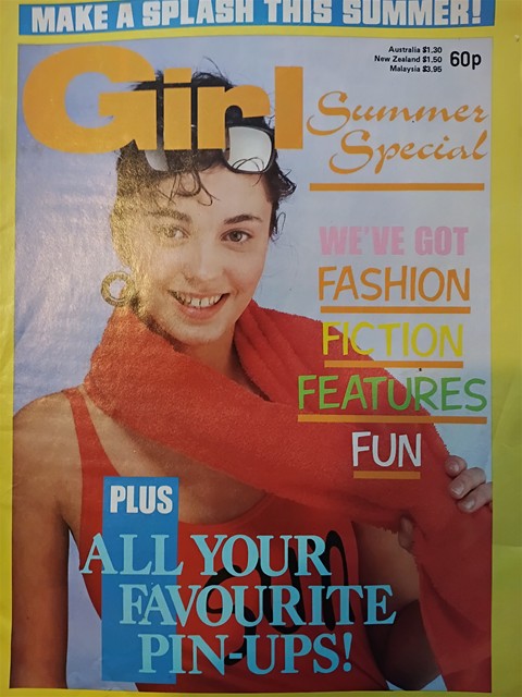 Girl Summer Special 1985 comic cover
