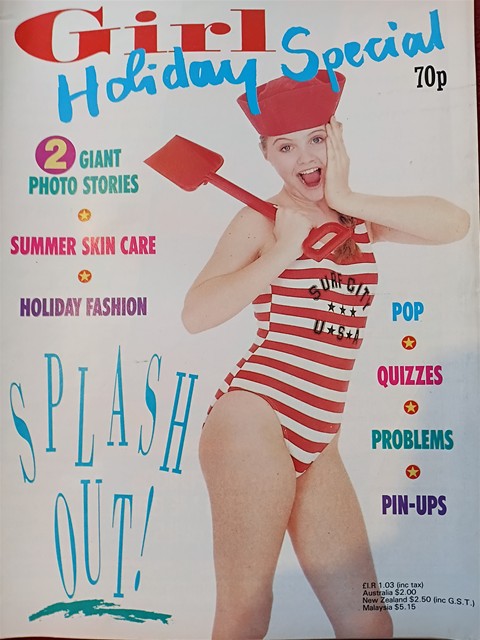 Girl Holiday Special 1988 comic cover