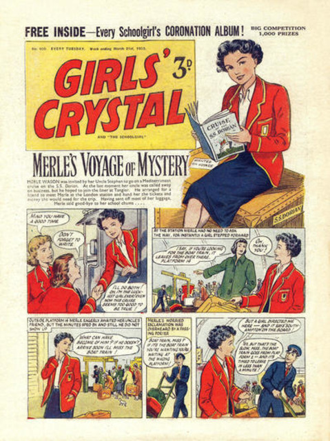Girl's Crystal #909 comic cover