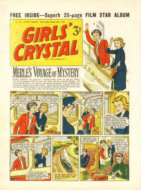 Girl's Crystal #910 comic cover
