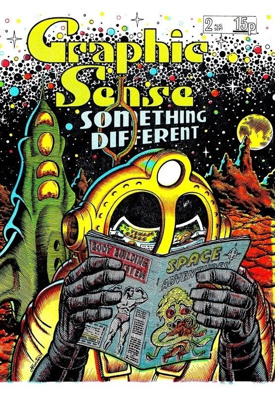 Graphic Sense #2 comic cover