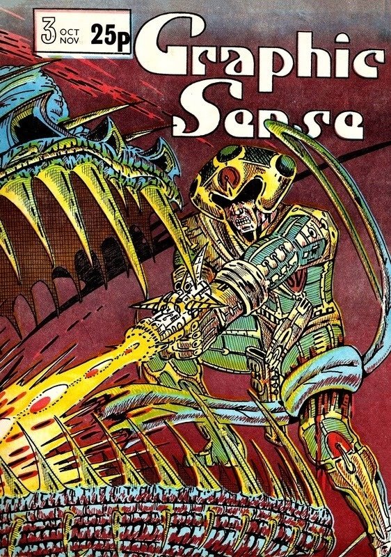 Graphic Sense #3 comic cover