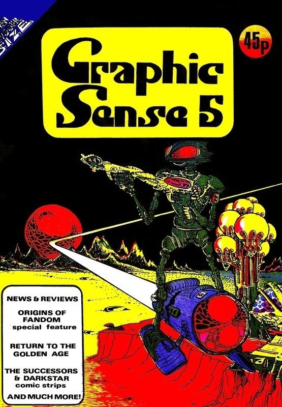 Graphic Sense #5 comic cover