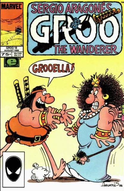 Groo the Wanderer #18 comic cover