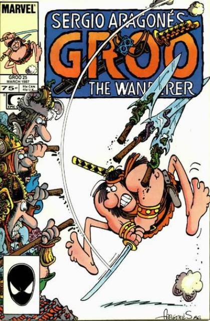 Groo the Wanderer #25 comic cover