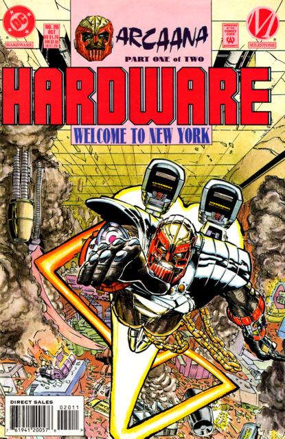Hardware #20 comic cover