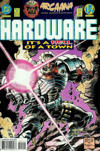Hardware #21 comic cover