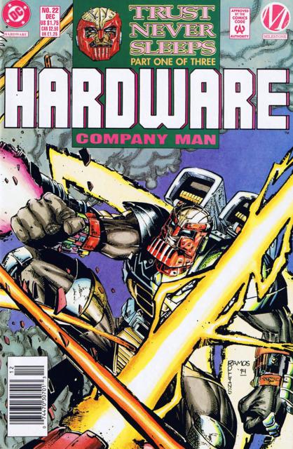 Hardware #22 comic cover
