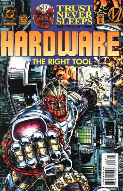 Hardware #23 comic cover