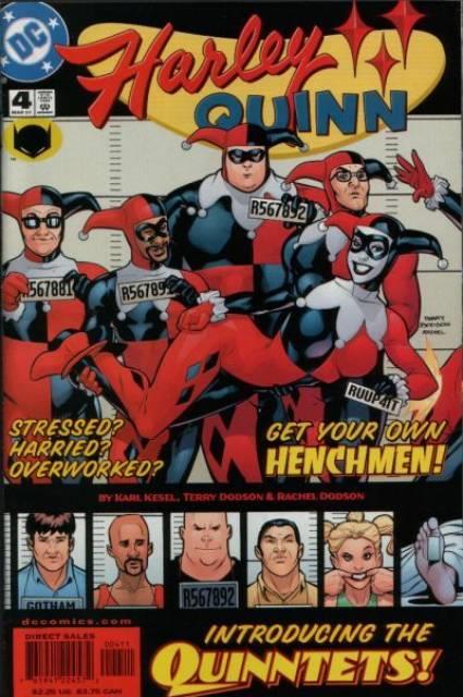 Harley Quinn #4 comic cover