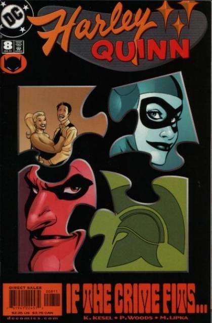 Harley Quinn #8 comic cover
