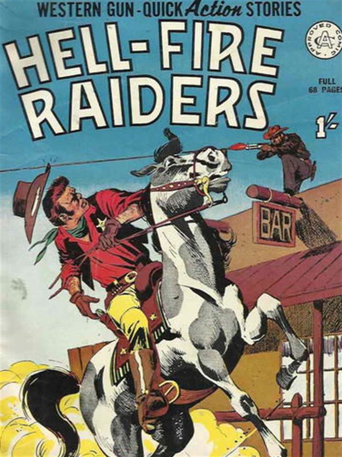 Hell-Fire Raiders #1 comic cover