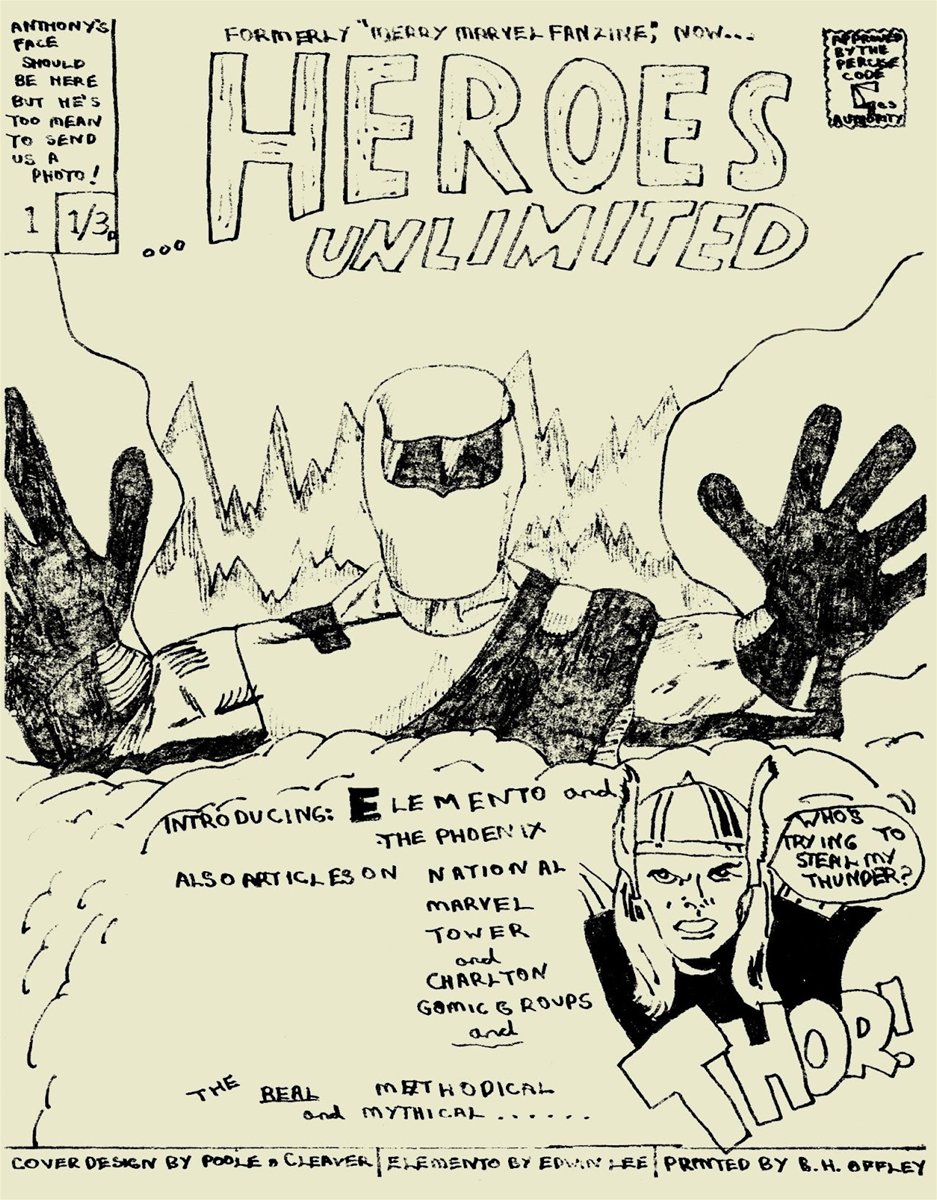 Heroes Unlimited #1 comic cover