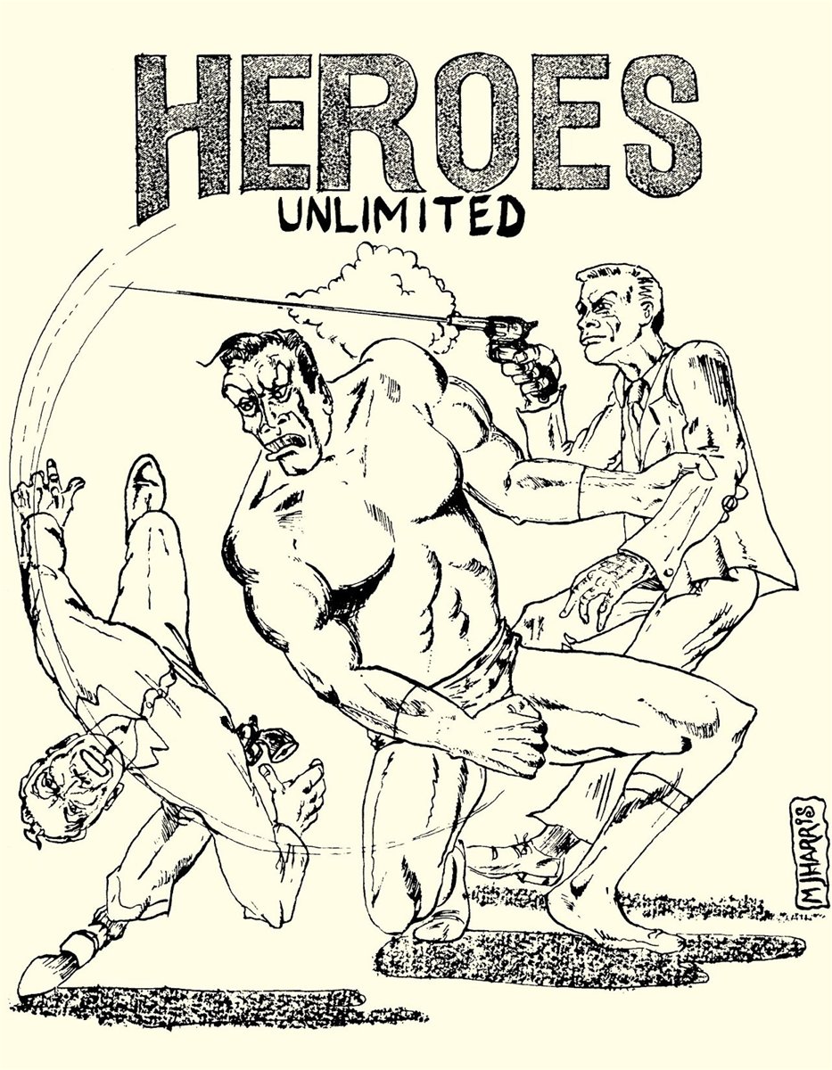 Heroes Unlimited #3 comic cover