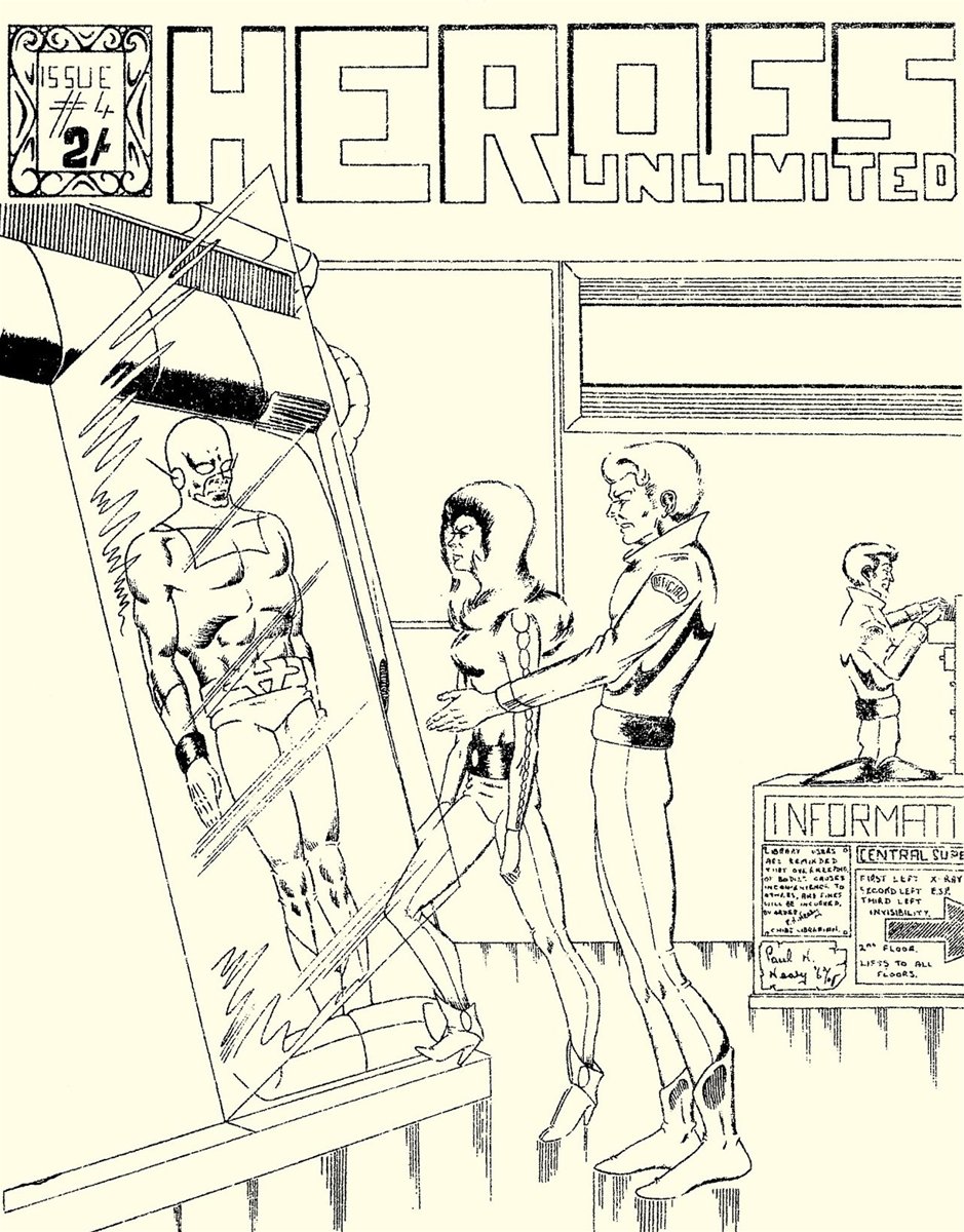 Heroes Unlimited #4 comic cover