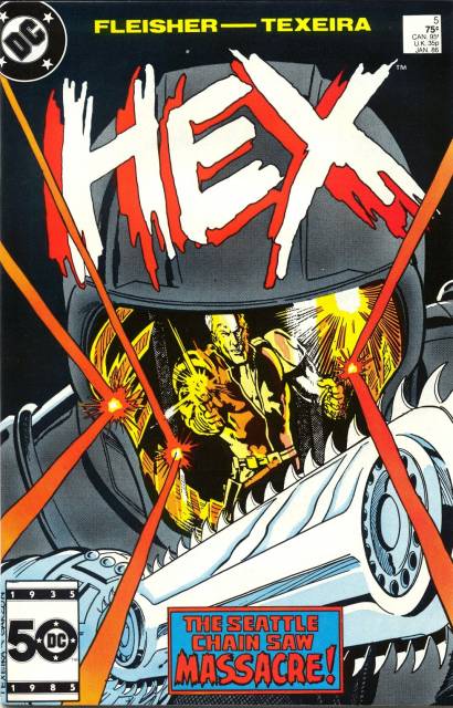 Hex #5 comic cover