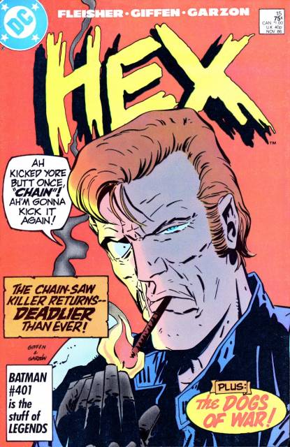 Hex #15 comic cover