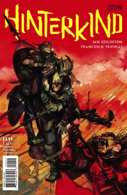 Hinterkind #9 comic cover