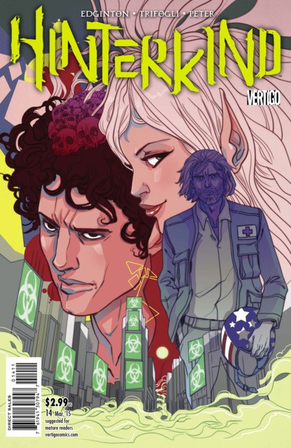 Hinterkind #14 comic cover