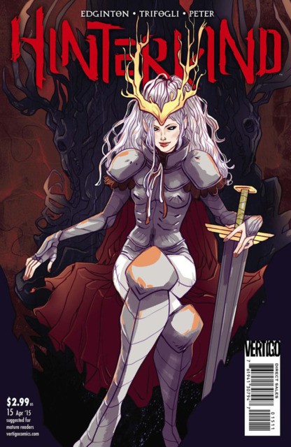 Hinterkind #15 comic cover