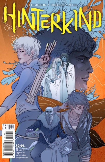 Hinterkind #18 comic cover