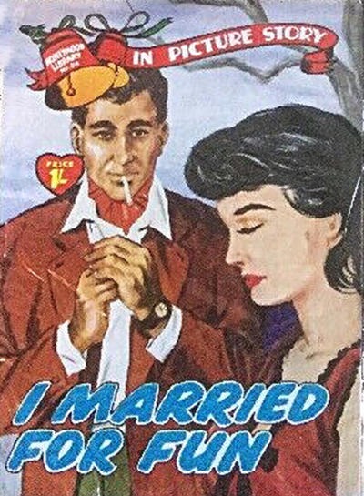 Honeymoon Library #23 comic cover