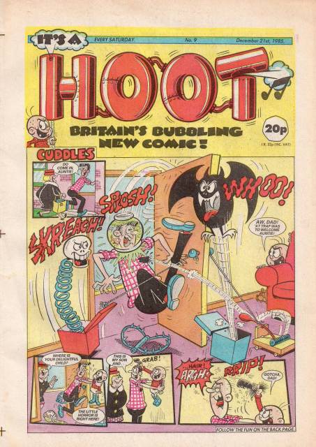 HOOT #9 comic cover