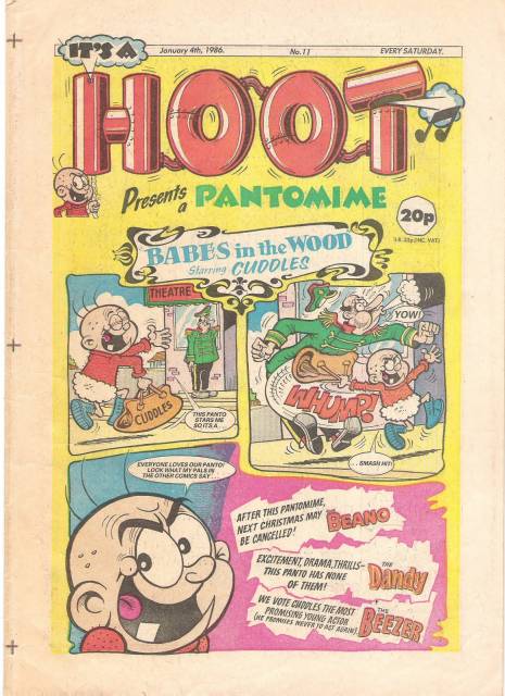 HOOT #11 comic cover