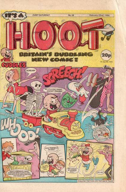 HOOT #18 comic cover