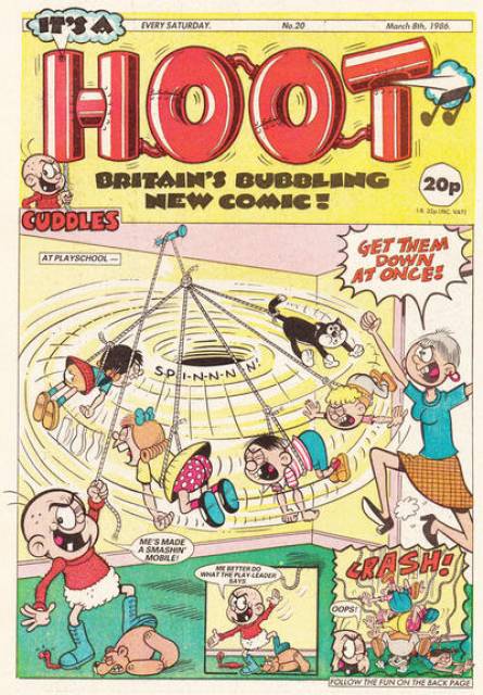 HOOT #20 comic cover