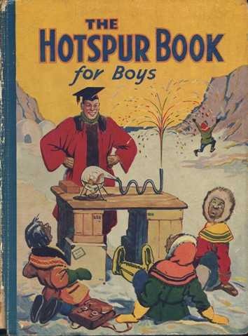 Hotspur Annual Book For Boys1936 comic cover