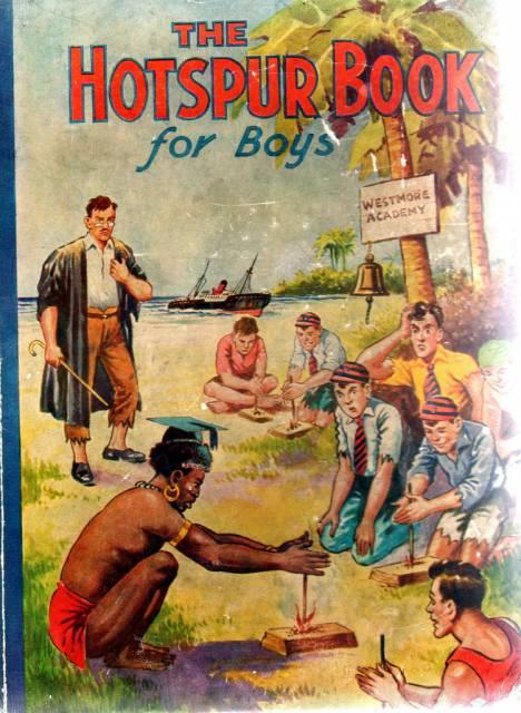 Hotspur Annual Book For Boys1937 comic cover